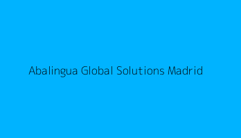 Abalingua Global Solutions Madrid